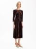 BGN Samtkleid in Braun