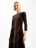 BGN Samtkleid in Braun