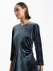 BGN Samtkleid in Blau