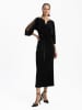 BGN Samtkleid in Schwarz