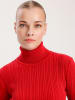 BGN Rollkragenpullover in Rot