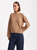 BGN Sweter w kolorze jasnobrązowym