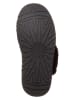 UGG Leder-Hausschuhe "Funkette" in Schwarz