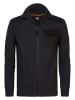 Petrol Industries Cardigan in Schwarz