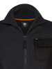Petrol Industries Cardigan in Schwarz