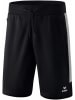 erima Trainingsshort "Squad" zwart/zilverkleurig