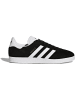 adidas Leder-Sneakers "Gazelle" in Schwarz/ Weiß