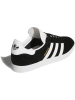adidas Leder-Sneakers "Gazelle" in Schwarz/ Weiß