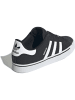 adidas Leder-Sneakers "Campus" in Schwarz/ Weiß