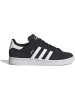 adidas Leder-Sneakers "Campus 2" in Schwarz/ Weiß