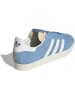 adidas Skórzane sneakersy "Gazelle" w kolorze błękitno-białym