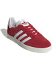 adidas Skórzane sneakersy "Gazelle" w kolorze czerwono-białym