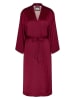 Triumph Bademantel "Satin Robe" in Bordeaux