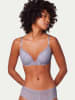 Triumph Biustonosz push-up " Bright Spotlight" w kolorze jasnofioletowy
