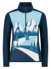 CMP Funktionsshirt in Dunkelblau/ Hellblau