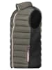 ANAPURNA Doorgestikte bodywarmer "Vakashana" kaki