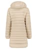 ANAPURNA Płaszcz pikowany "Akitalana" w kolorze beżowym