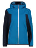 CMP Softshelljas blauw/donkerblauw