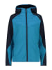 CMP Hybride jas blauw/zwart