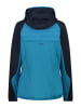 CMP Hybride jas blauw/zwart