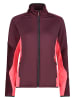 CMP Fleecejacke in Bordeaux/ Pink