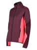 CMP Fleecejacke in Bordeaux/ Pink