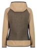 CMP Hybridjacke in Beige/ Schwarz