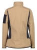 CMP Hybridjacke in Beige/ Schwarz
