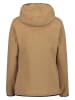 CMP Fleecejacke in Beige/ Schwarz