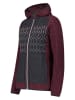 CMP Fleece vest bordeaux/zwart