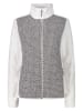 CMP Fleecejacke in Weiß/ Schwarz