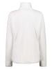 CMP Fleecejacke in Weiß/ Schwarz