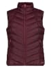 CMP Doorgestikte bodywarmer bordeaux
