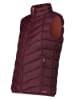 CMP Doorgestikte bodywarmer bordeaux