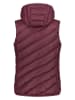 CMP Doorgestikte bodywarmer bordeaux