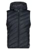CMP Doorgestikte bodywarmer zwart
