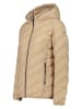 CMP Doorgestikte jas beige