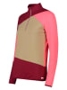 CMP Fleece trui rood/roze/beige