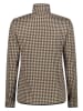 CMP Fleecepullover in Beige/ Weiß/ Schwarz
