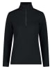 CMP Fleecepullover in Schwarz