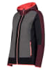 CMP Funktionsjacke in Schwarz/ Lila/ Grau