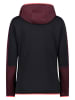 CMP Funktionsjacke in Schwarz/ Lila/ Grau
