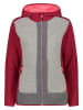 CMP Funktionsjacke in Rot/ Grau