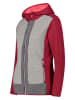 CMP Funktionsjacke in Rot/ Grau