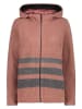 CMP Funktionsjacke in Rosa/ Grau