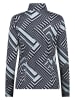 CMP Functioneel shirt zwart/wit/lichtblauw