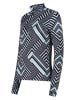 CMP Functioneel shirt zwart/wit/lichtblauw