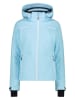CMP Ski-/ Snowboardjacke in Hellblau/ Schwarz