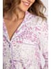 PJ Salvage Pyjamatop wit/paars