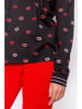 PJ Salvage Pyjama-Oberteil in Schwarz
